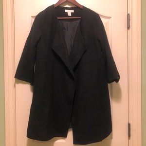 H&M Faux Suede Coat